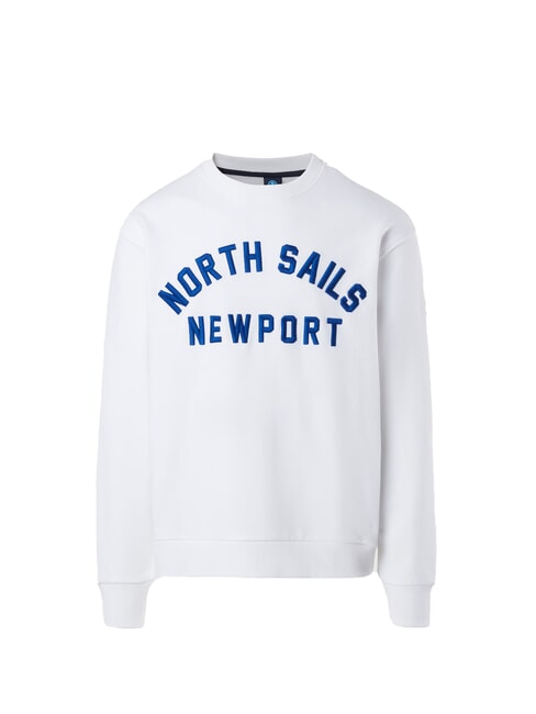 NEWPORT Cotton sweatshirt white - Sweatshirts