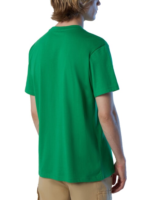 NEWPORT Cotton T-shirt with arch logo green bee - T-shirt