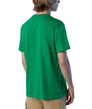 NORTH SAILS NEWPORT Cotton T-shirt with arch logo green bee - T-shirt - 2
