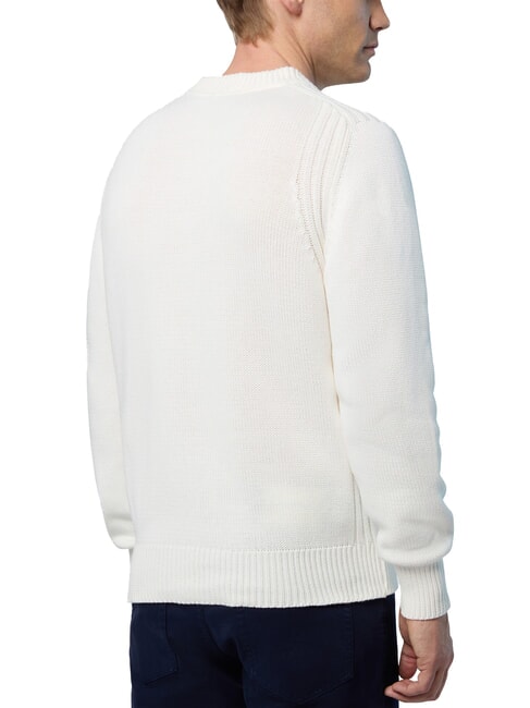 N|S Cotton crew neck sweater Marshmallow - Men's Sweaters