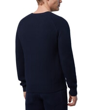 NORTH SAILS N|S Ribbed crew neck sweater navy blue - Men's Sweaters - 2
