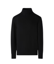 NORTH SAILS N|S Cotton turtleneck sweater black - Men's Sweaters - 5
