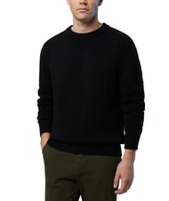NORTH SAILS N|S Cotton crew neck sweater black - Men's Sweaters - 3