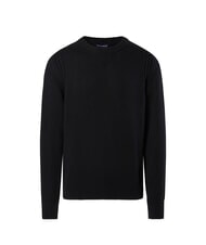 NORTH SAILS N|S Cotton crew neck sweater black - Men's Sweaters - 5