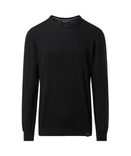 NORTH SAILS N|S Wool crew neck sweater black - Men's Sweaters - 5