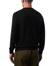NORTH SAILS N|S Wool crew neck sweater black - Men's Sweaters - 2