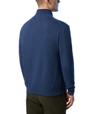 NORTH SAILS N|S Half-zip turtleneck sweater China blue melange - Men's Sweaters - 2