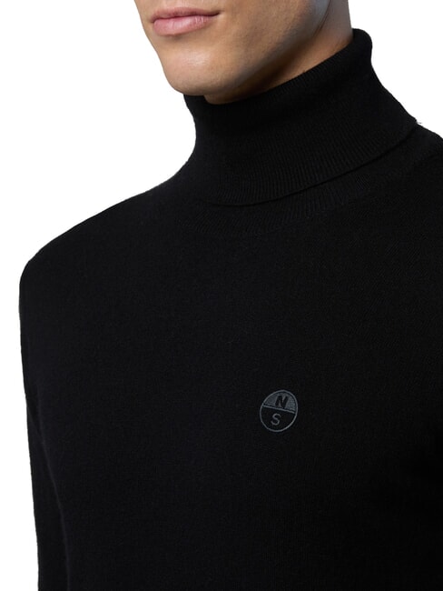 N|S Turtleneck sweater black - Men's Sweaters