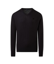 NORTH SAILS N|S V-neck sweater black - Men's Sweaters - 4