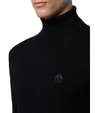 NORTH SAILS N|S Turtleneck sweater black - Men's Sweaters - 4
