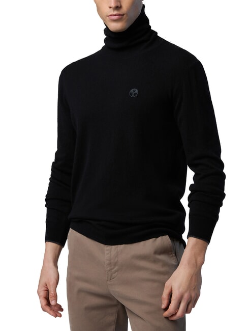 N|S Turtleneck sweater black - Men's Sweaters