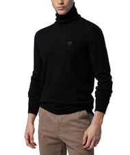 NORTH SAILS N|S Turtleneck sweater black - Men's Sweaters - 3