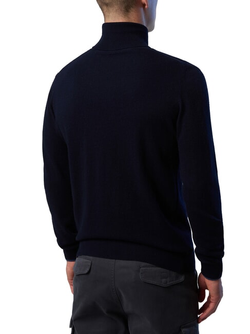 N|S Turtleneck sweater navy blue - Men's Sweaters
