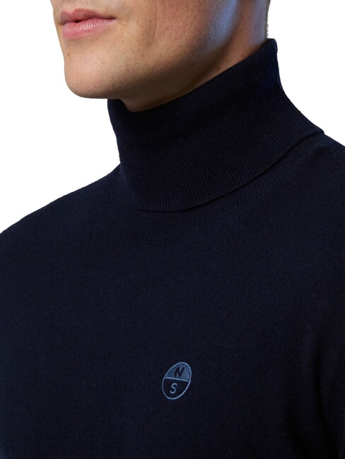 N|S Turtleneck sweater navy blue - Men's Sweaters