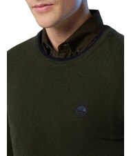 NORTH SAILS N|S Crew neck sweater forest green - Men's Sweaters - 3