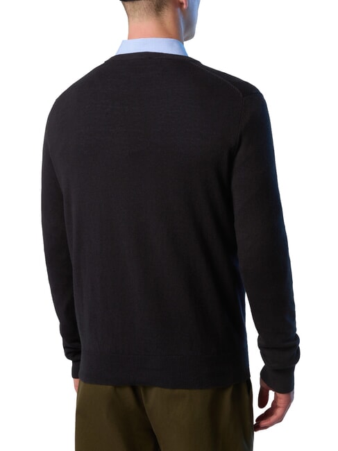 N|S V-neck sweater black - Men's Sweaters