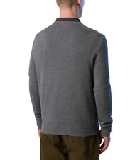 NORTH SAILS N|S V-neck sweater medium gray melange - Men's Sweaters - 2