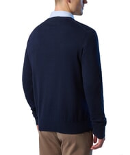 NORTH SAILS N|S V-neck sweater navy blue - Men's Sweaters - 2