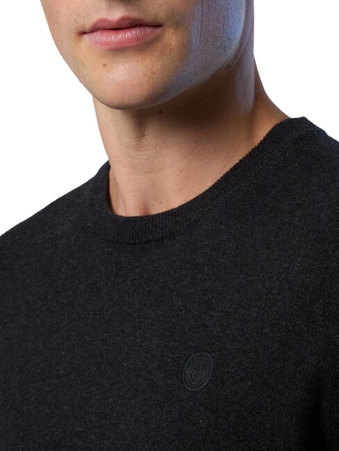 N|S Crewneck sweater dark gray melange - Men's Sweaters