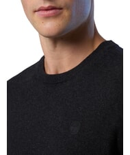 NORTH SAILS N|S Crewneck sweater dark gray melange - Men's Sweaters - 3