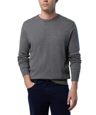 NORTH SAILS N|S Crewneck sweater medium gray melange - Men's Sweaters - 3