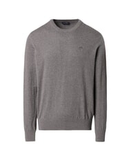 NORTH SAILS N|S Crewneck sweater medium gray melange - Men's Sweaters - 5