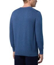 NORTH SAILS N|S Crewneck sweater blue melange denim - Men's Sweaters - 2