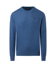 NORTH SAILS N|S Crewneck sweater blue melange denim - Men's Sweaters - 5