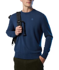 NORTH SAILS N|S Crewneck sweater dark denim - Men's Sweaters - 3