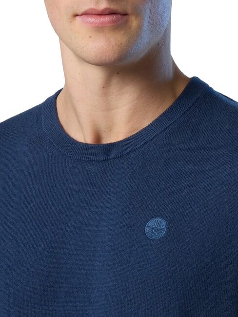 N|S Crewneck sweater dark denim - Men's Sweaters