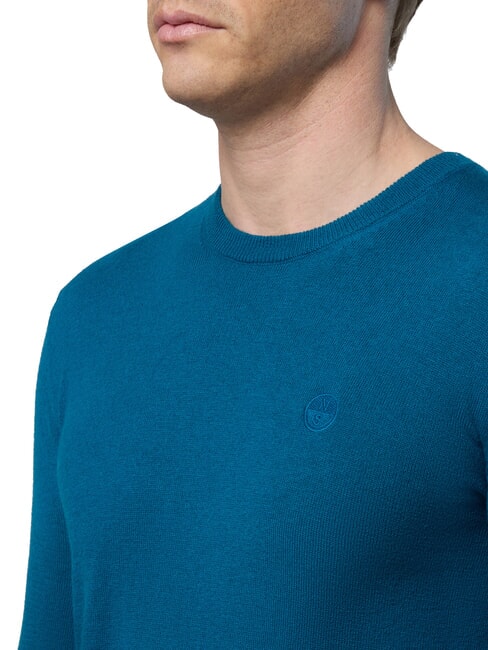 N|S Crewneck sweater water green - Men's Sweaters