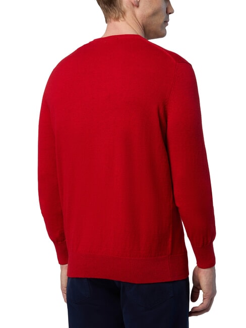 N|S Crewneck sweater red lava - Men's Sweaters