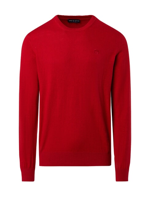 N|S Crewneck sweater red lava - Men's Sweaters