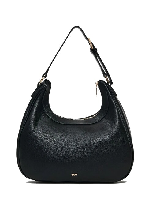 EMMA Hobo shoulder bag with studs BLACK - Women&rsquo;s Bags