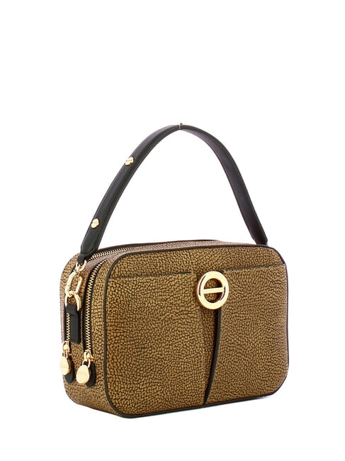 TULIP Mini handbag with shoulder strap natural op / black - Women’s Bags