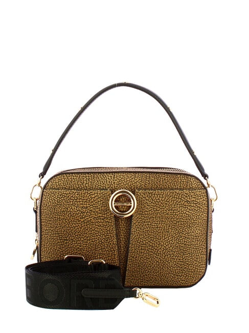 TULIP Mini handbag with shoulder strap natural op / black - Women’s Bags