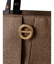 BORBONESE TULIP  Handbag, with shoulder strap natural op / black - Women&rsquo;s Bags - 4