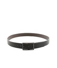 ARMANI EXCHANGE CINTURA Double-sided leather belt - Belts