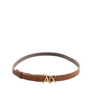 ARMANI EXCHANGE CINTURA Reversible leather belt - Belts