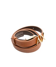 ARMANI EXCHANGE CINTURA Reversible leather belt coconut shell / hot fudge - Belts - 3