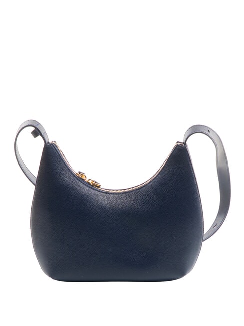 GOCCIA Hammered leather shoulder bag royal blue - Women’s Bags