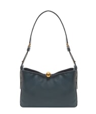 FURLA SFERA SOFT  Leather shoulder bag gray blue - Women’s Bags - 4