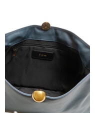 FURLA SFERA SOFT Leather shoulder bag gray blue - Women&rsquo;s Bags - 5