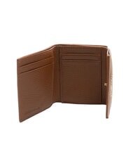 COCCINELLE METALLIC SOFT Pebbled leather wallet cognac - Women’s Wallets - 2