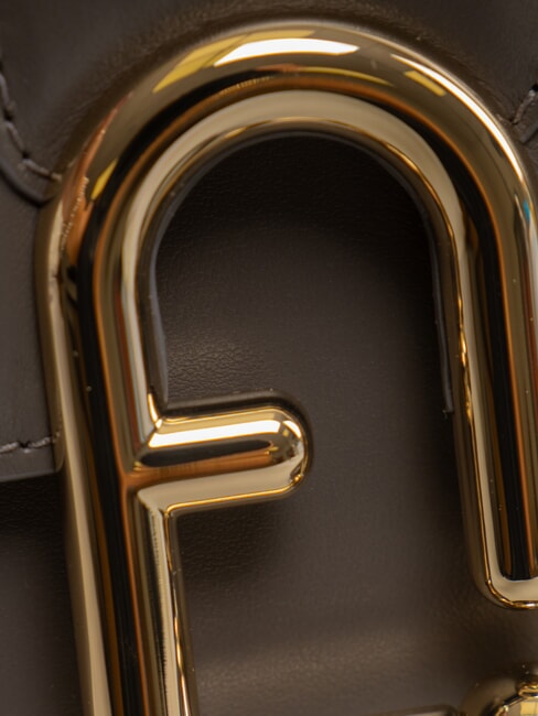 URBAN Small leather shoulder bag urban gray - Women&rsquo;s Bags