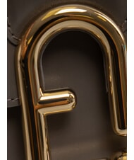 FURLA URBAN Small leather shoulder bag urban gray - Women&rsquo;s Bags - 3