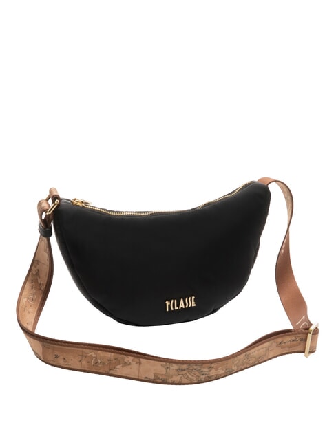 PUFFY NYLON Mini crescent shoulder bag Black - Women’s Bags