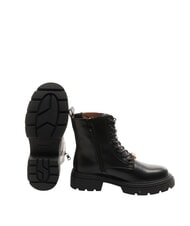 ALVIERO MARTINI PRIMA CLASSE GEO Amphibious ankle boot with print Black - Women’s shoes - 6