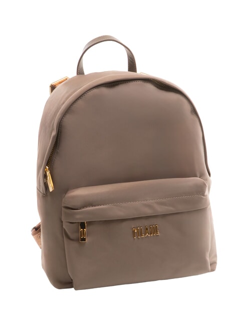 STORMY NYLON Backpack with pocket turtledove - Women’s Bags