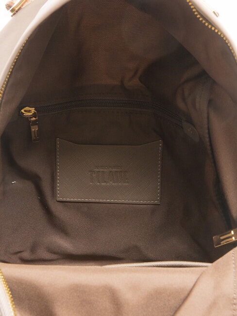 STORMY NYLON Backpack with pocket turtledove - Women’s Bags